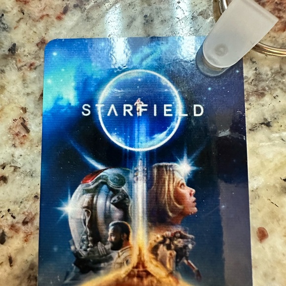 Starfield Constellation Bethesda beautiful Keychain gift! - Picture 3 of 3
